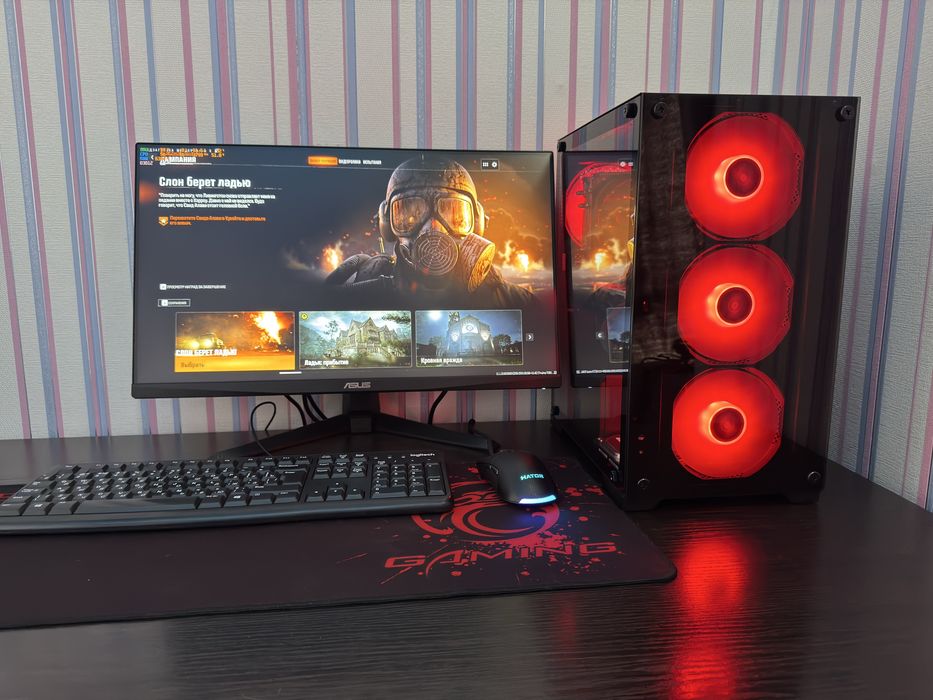 Ігровий ПК | Intel Core i7-4790 | 16GB RAM | RX 580 8GB Nitro+ | SSD