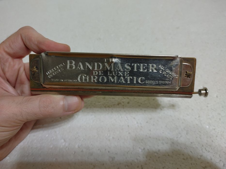 Губная гармошка Bandmaster de luxe Chromatic made in Germany