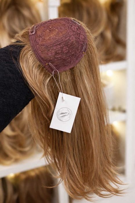 Topper damski długi ,dopinka syntetyczna Best Lukrecja blond ombre