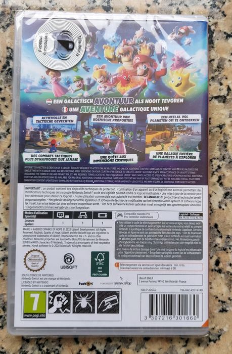 Jogo Mario + Rabbids Sparks of Hope