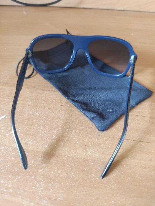 Okulary Bottega Veneta granatowe