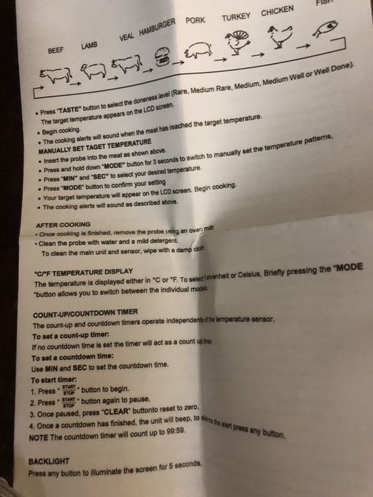 термометр для мяса