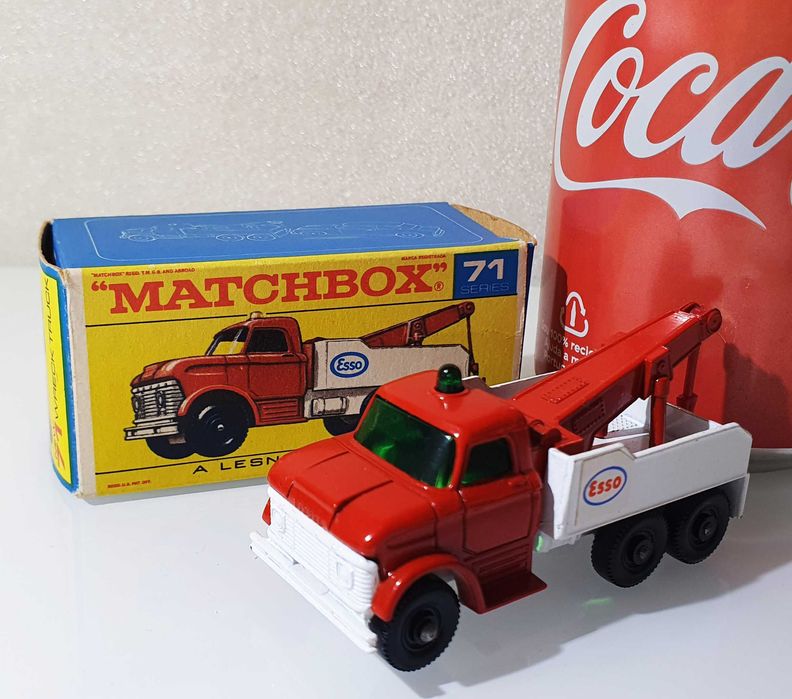 Antiga Miniatura ~ "FORD HEAVY WRECK TRUCK" ~ Matchbox c/Caixa ~ 1968