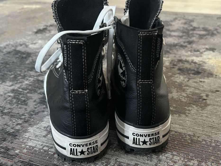 Кеды converce кожа зима