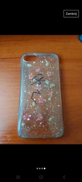 Etui 6s/7/8/se20/se2022 z oryginalnym autografem bryski