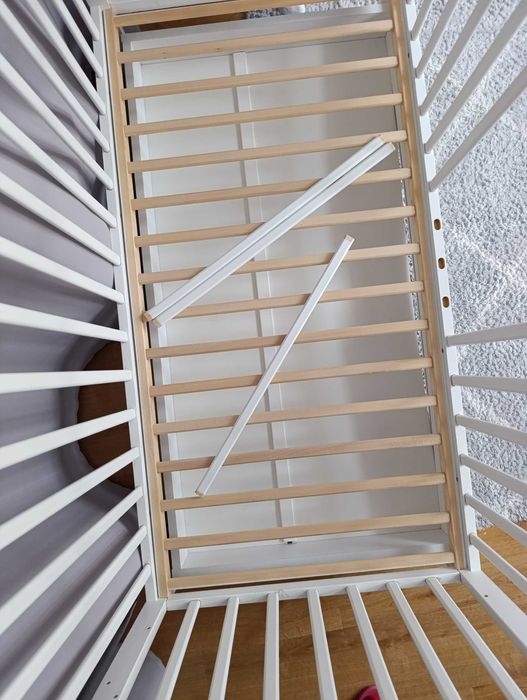 Łóżeczko dziecięce z materacem 120x60