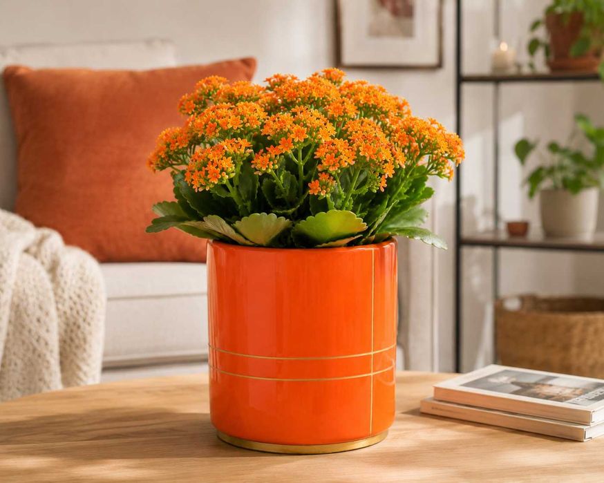 Osłonka ceramiczna RIVERDALE 32 cm dekoracyjna donica premium Ø30 cm