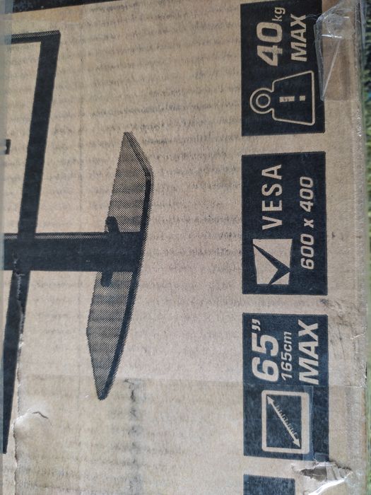 Stojak pod telewizor czarny połysk nowy