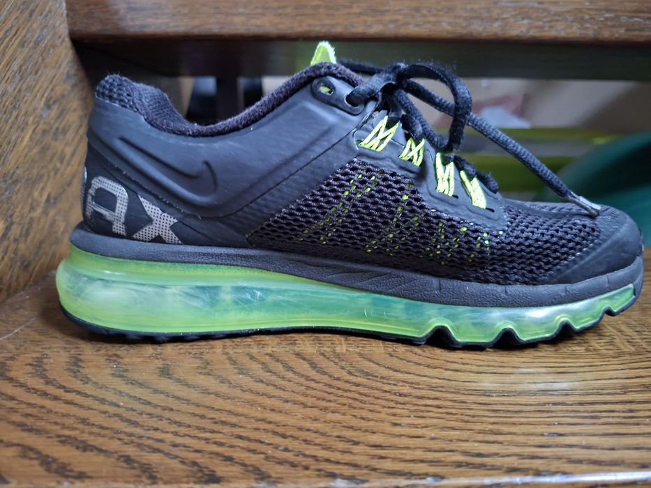 Młodzieżowe buty nike air max 2013 neonowe rozmiar 38