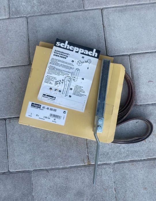 Ленточная пила, лобзик+ленточно-шлифовальный Scheppach 2 в 1. Германия