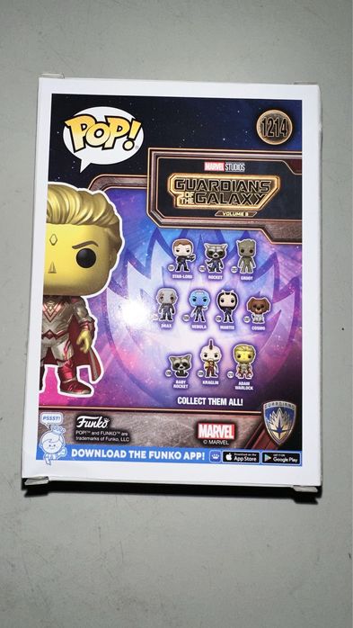 Funko pop gotg 3 adam warlock 1214 ayesha 1215 collector corps marvel