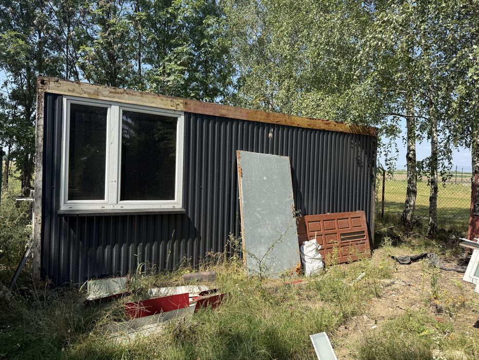 Kontener budowlany mieszkalny biuro