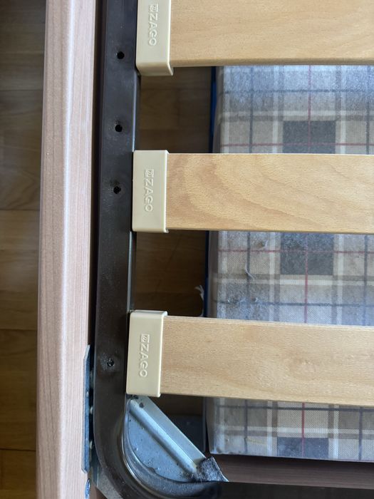 Cama de solteiro com gavetão e 2 colchoes