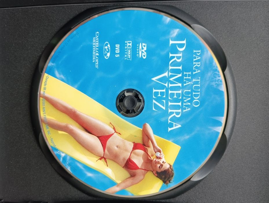 DVD para tudo há uma primeira vez