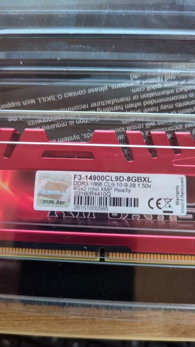 G skills DDR3 1866