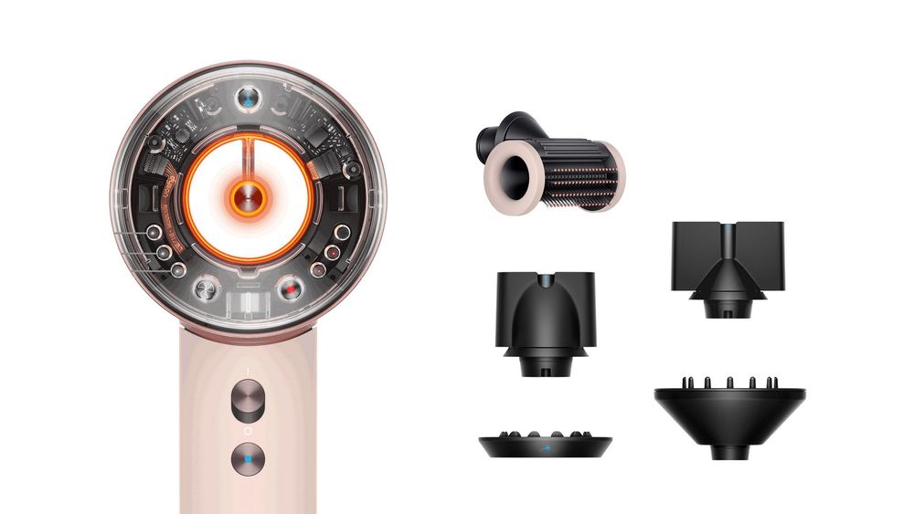 Secador Dyson Supersonic Nural™ Liso+Ondulado (Ceramic pink/Rose gold)