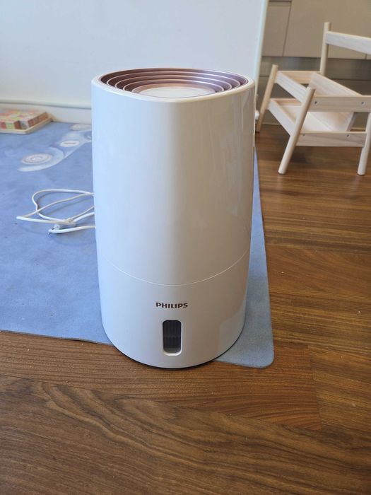Humidificador Philips HU3918/10 Preto 3L NanoCloud Sensor Automático LED