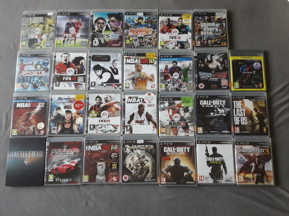 Gry na PS3 rozne tytuly