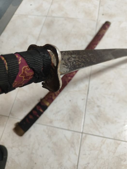 Katana réplica para restauro – excelente projeto