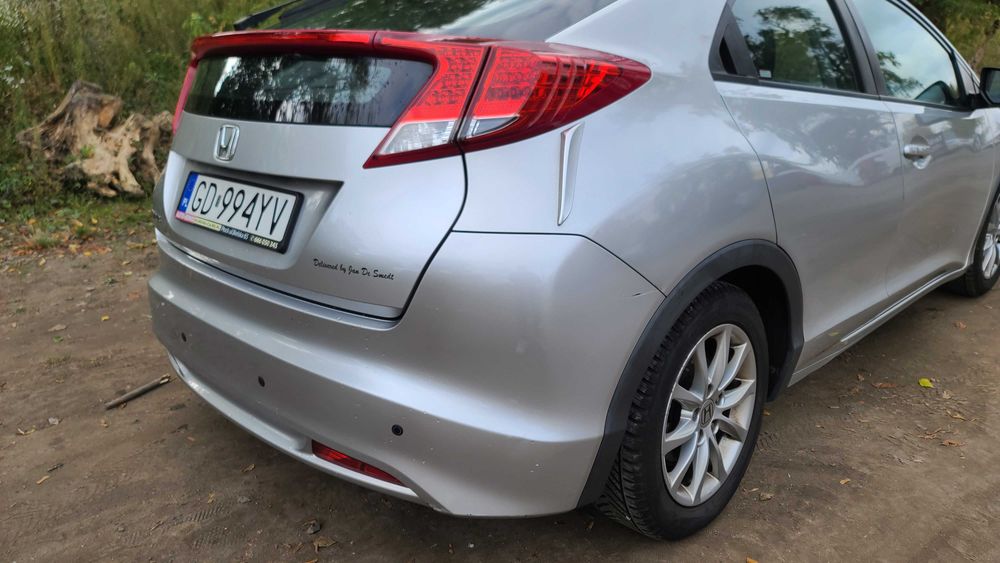 HONDA CIVIC IX Hatchback | 2013 roku | 1.4 Benzyna | Manual | Zarejestrowany | Zadbana bardzo dobry stan techniczny