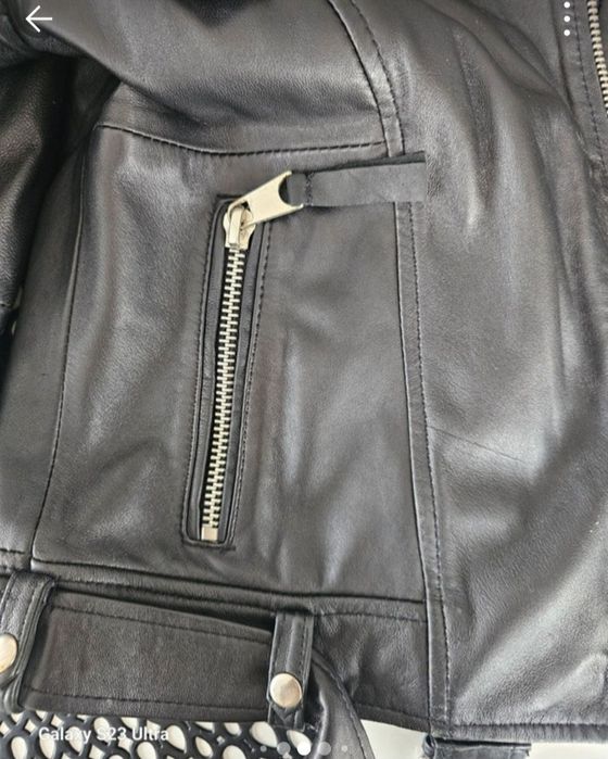 Zara kurtka damska skórzana S
