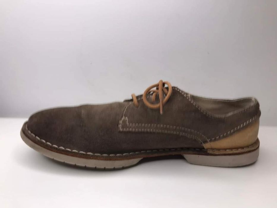 Półbuty meskie skórzane lekkie Clarks Rozmiar 42