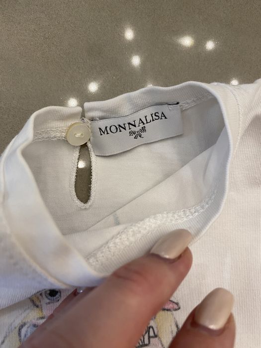 Monnalisa bluzka z falbanką r. 9 M Okazja