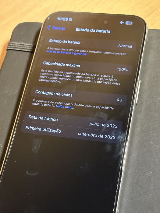 iPhone 15 Pro (256GB - Garantia Dez 2026)