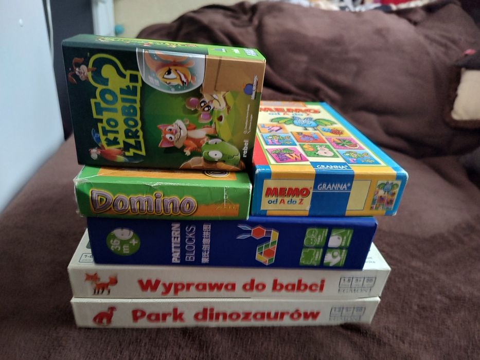Zestaw gier planszowych 3+
