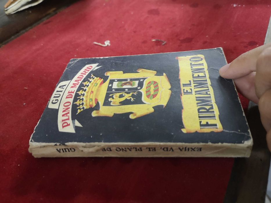 Guia Plano de Madrid - El firmamento 1955