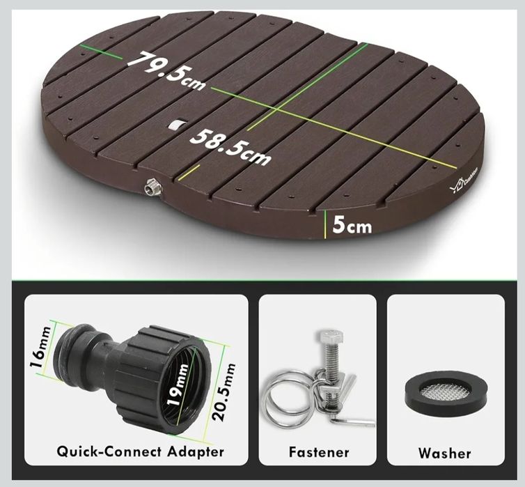 CushHom Prysznic ogrodowy