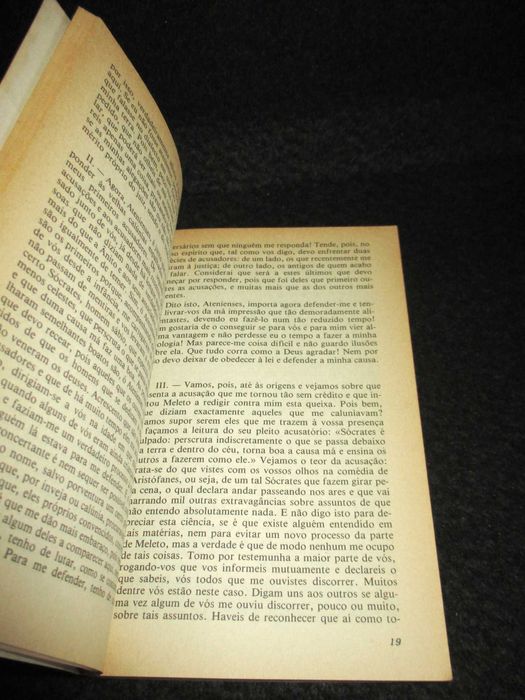 Livro Diálogos III Platão Livros de Bolso Europa-América