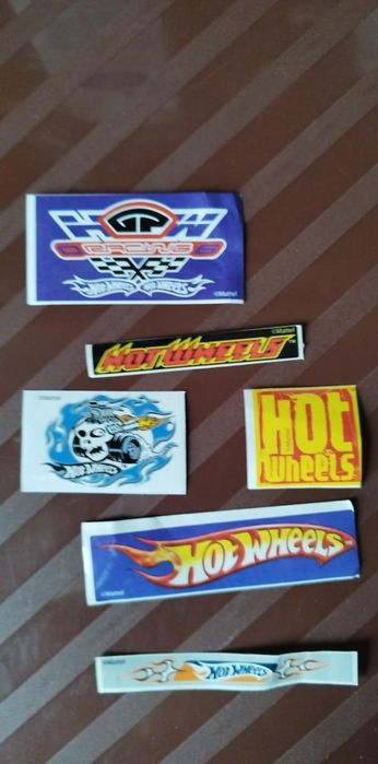 Hot Wheels naklejki nalepki
