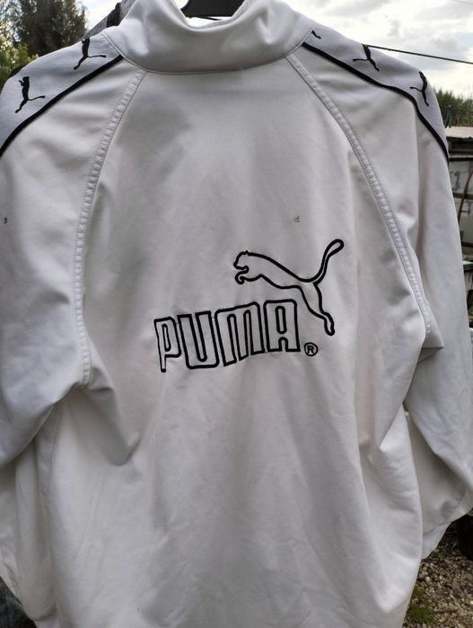 Bluza dresowa z zamkiem Puma plus szalik puma