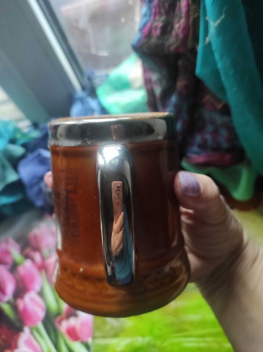 Чашка  кружка старинная керамическая Англия