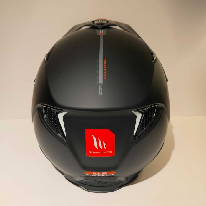 Capacete MT StreetFighter mota scooter novo