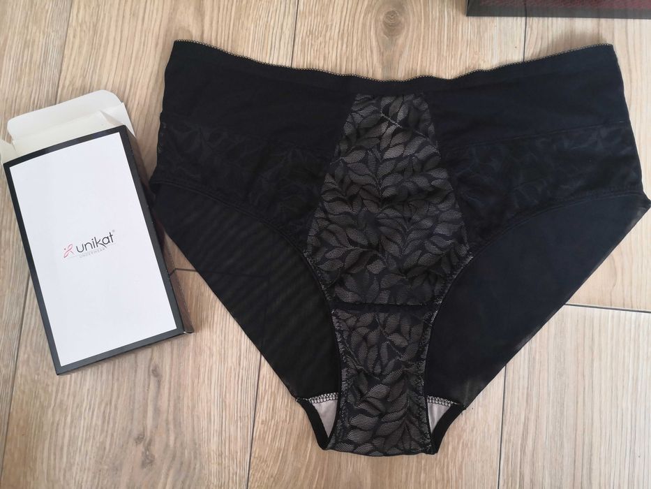 UNIKAT Figi Navi z podwyższonym stanem czarne XL