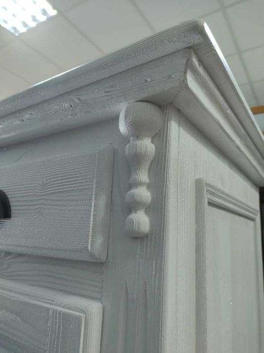 Komoda drewniana sosnowa biała prowansalska Shabby Chic FV DOWÓZ