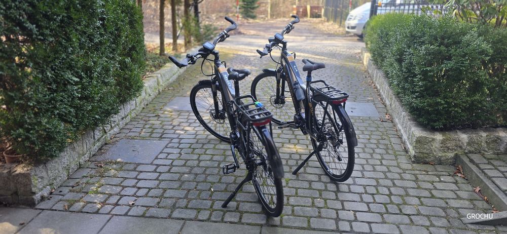 2 rowery elektryczne Haibike Suduro