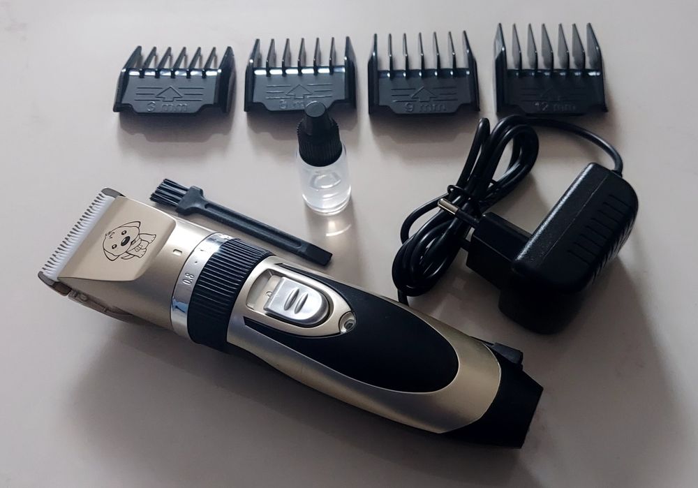 Nowa Maszynka 35W do strzyżenia psów kotów królików ZESTAW