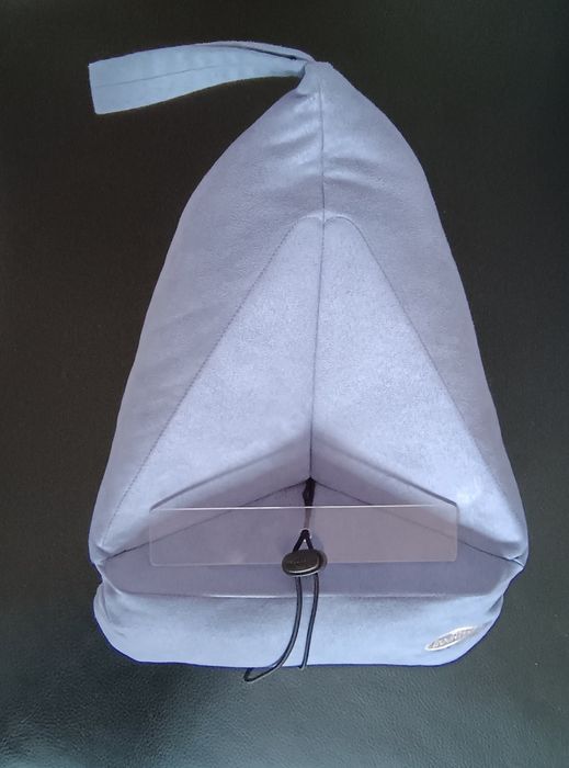Poduszka podstawka na książkę / tablet niebieska