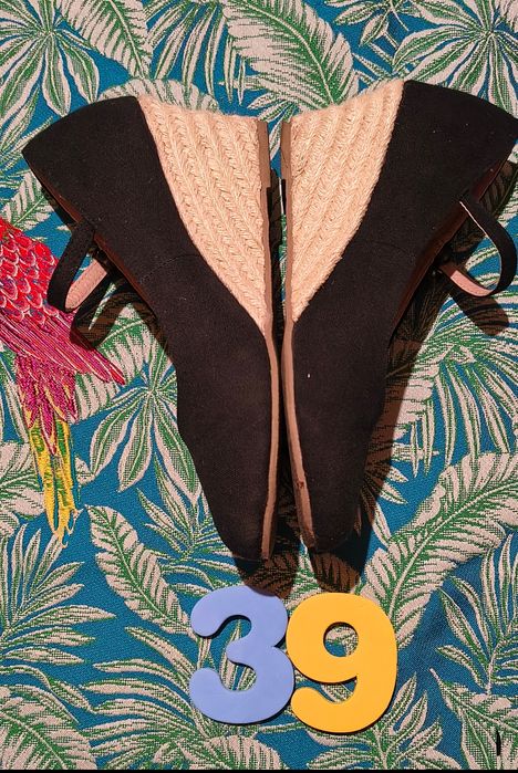 Baleriny espadryle Bonprix roz. 39