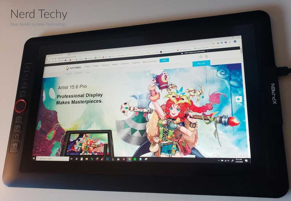 XP-Pen Artist 15.6 Pro Mesa Digitalizadora Gráfica com Tela FullHD IPS