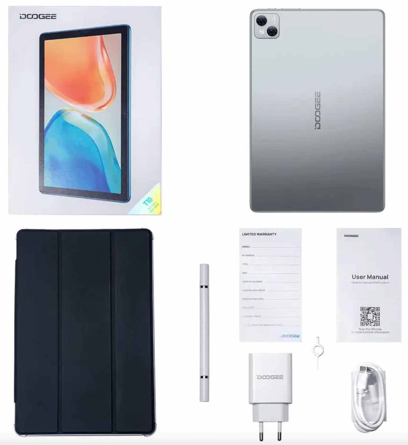 Планшет Doogee T10 8/128gb - нові, повна комплектація, ДРОП, ціна!: 5 ...