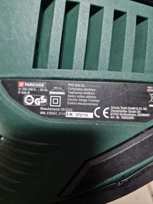 Aparador de arbustos