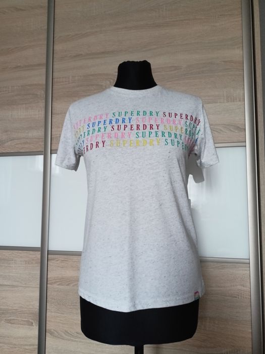 Damski t-shirt, bluzka z krótkim rękawem rozmiar M. Superdry
