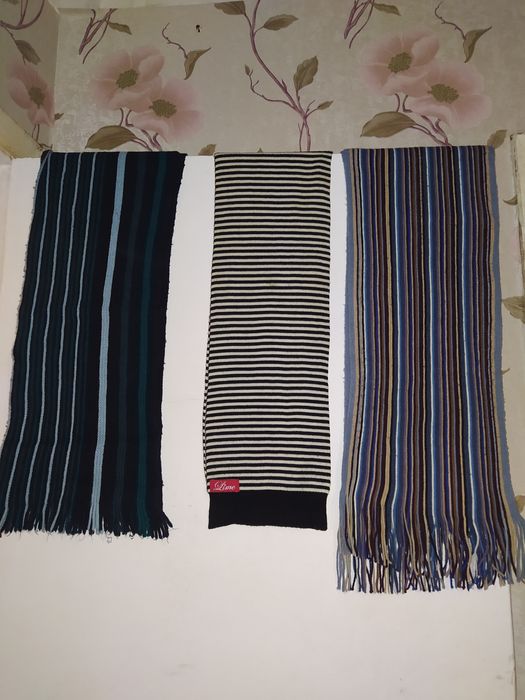 Шарфы мужские на зиму