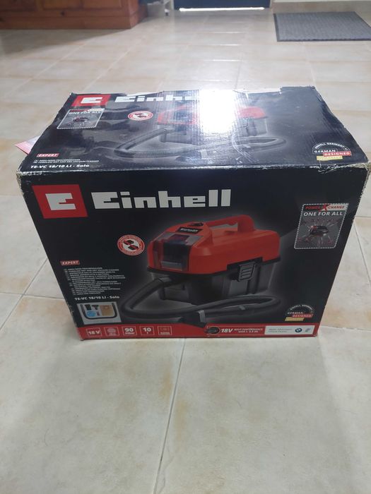 Aspirador a seco e húmido Einhel a bateria