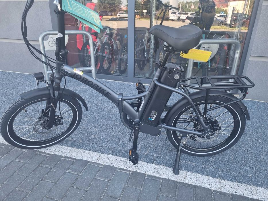 NOWY Rower elektryczny składany JOBOBIKE SAM GREY 36V 13Ah Li-Ion