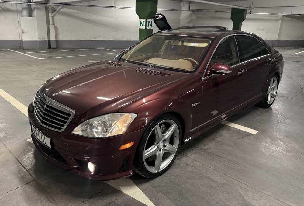 Mercedes S63L  AMG 525KM 2009 LPG Zamiana